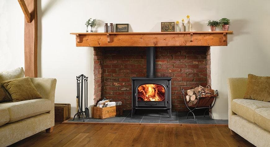 Stockton 11 Woodburning Ecodesign Stove With Single Door