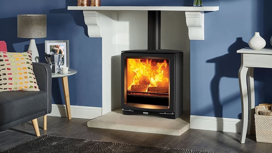 Vogue Medium Slimline Multi Fuel